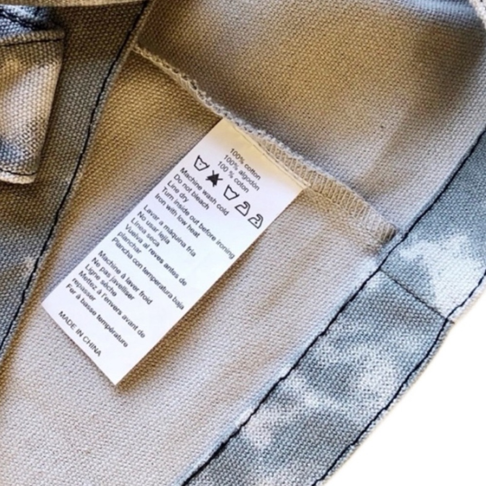 Alo bag new camouflage gray print yoga gym duffel luggage travel shopper tote - Picture 4 of 4